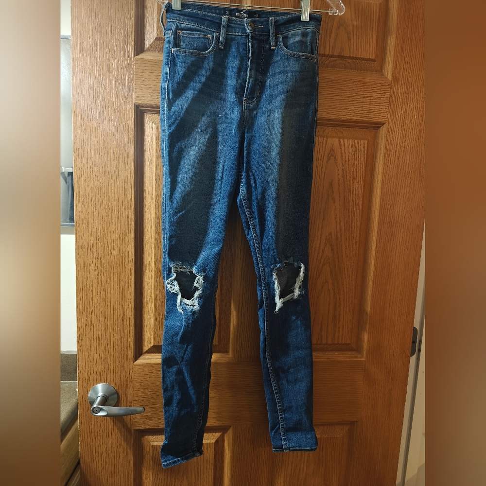 Women's Hollister Blue Jeans Size 26 X 30